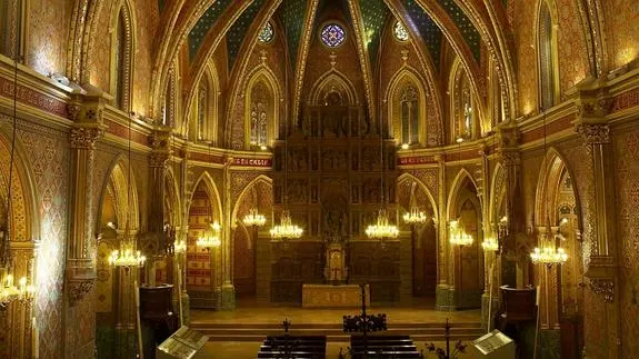 Interior de la iglesia de San Pedro, Teruel. / Cedida por: Fundación Amantes de Teruel