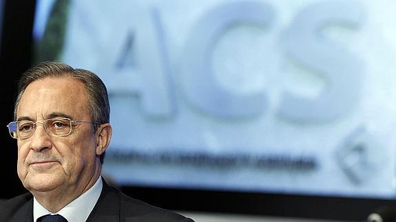 Florentino Pérez, presidente de ACS.