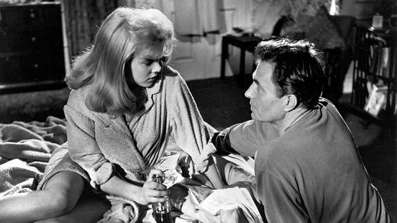 Sue Lyon y James Mason, en una escena de la película ‘Lolita’.