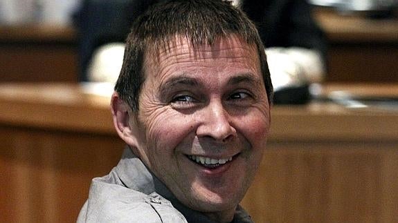 Arnaldo Otegi, durante un juicio.