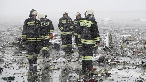 Imagen del lugar del accidente. 