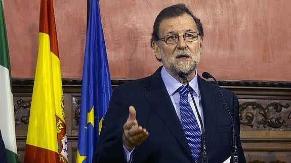 El presidente del Gobierno en funciones, Mariano Rajoy.