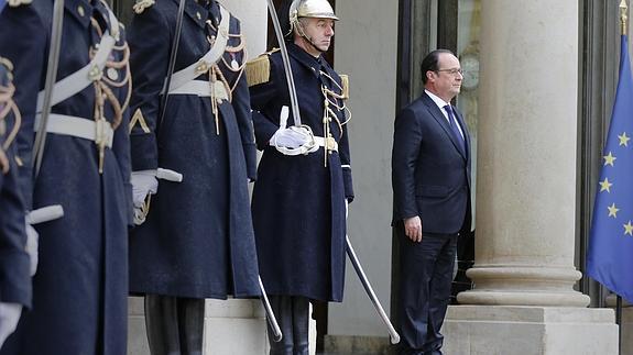 El presidente francés, François Hollande. 