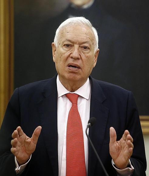 El ministro español de Asuntos Exteriores en funciones, José Manuel García-Margallo. 