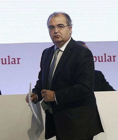 Ángel Ron, presidente del Banco Popular. 