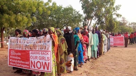 Marcha del movimiento Bring back our girls. 