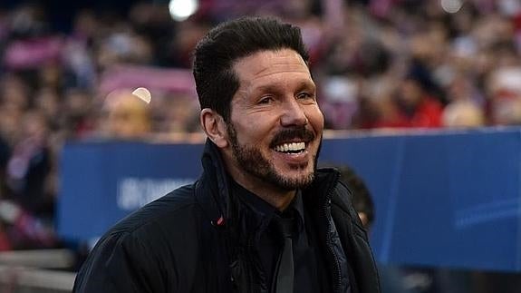 Diego Pablo Simeone, entrenador del Atlético. 