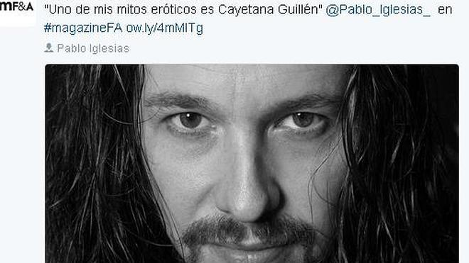 Pablo Iglesias, a lo Sansón