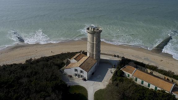 Faro de las Ballenas, en la Isla de Ré.