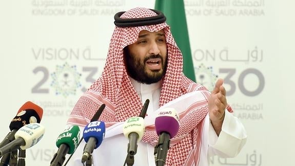 El príncipe Mohammed bin Salman. 