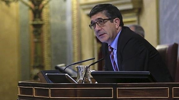 El presidente del Congreso, Patxi López.