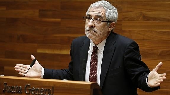 El excoordinador federal de IU y portavoz en Asturias, Gaspar Llamazares.