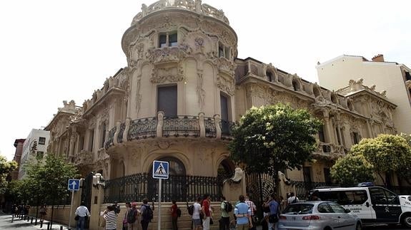 Sede en Madrid de la Sociedad General de Autores (SGAE).