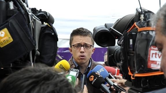 El secretario de Política de Podemos, Íñigo Errejón.