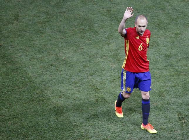 Iniesta, el cerebro de España. 