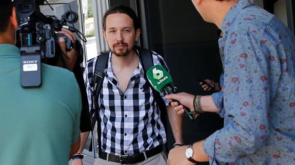 Pablo Iglesias, líder de Podemos. 