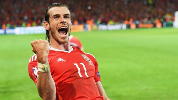 Gareth Bale celebra el pase a semifinales.
