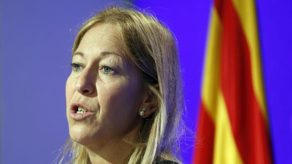 Neus Munté, consellera de Presidencia y portavoz del Govern.