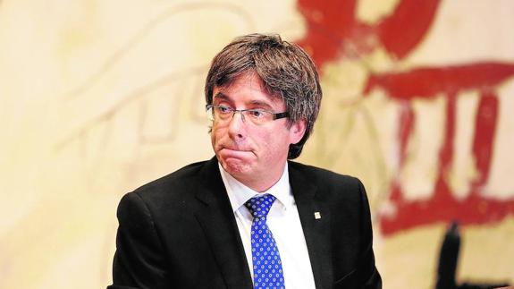 El presidente de la Generalitat, Carles Puigdemont.