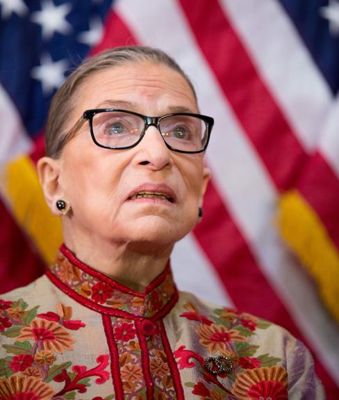 Ruth Bader Ginsburg. 