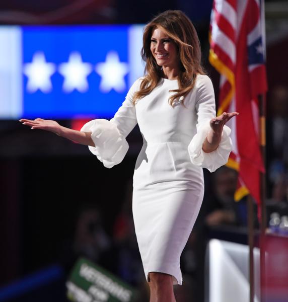 Melania Trump. 