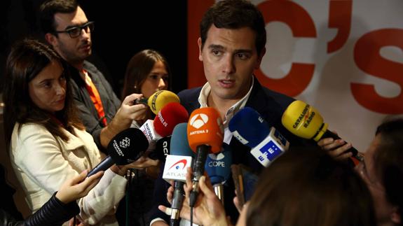 El presidente de Ciudadanos, Albert Rivera.