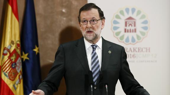 El presidente de Gobierno Mariano Rajoy.