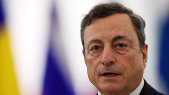 Mario Draghi, presidente del BCE.