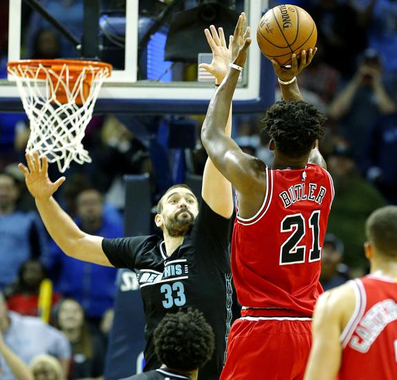 Marc Gasol, durante el partido. 