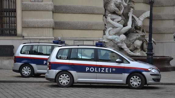 Coches de policía austríacos.