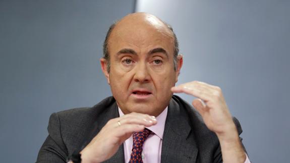 Luis de Guindos, minsitro de Economía.