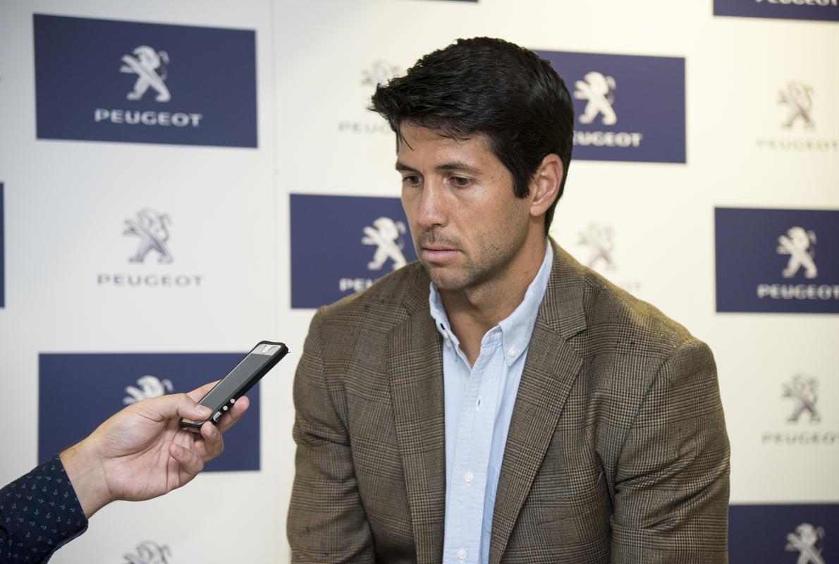 Fernando Verdasco, durante un momento de la entrevista