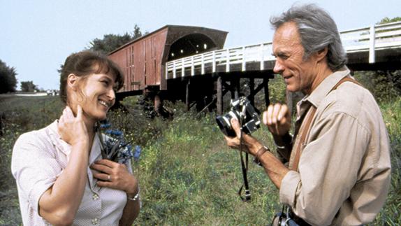 Meryl Streep y Clint Eastwood protagonizaron la versión cinematográfica de 'Los puentes de Madison'.
