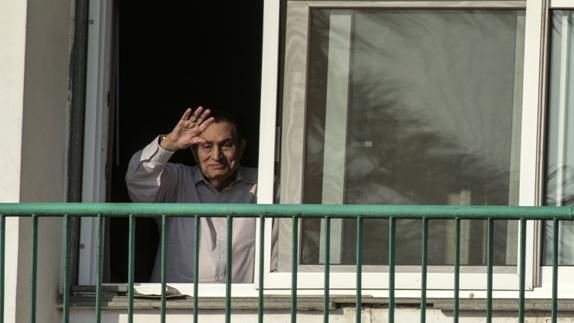 Hosni Mubarak.