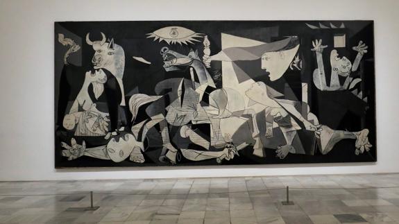 El 'Guernica', en el Museo Reina Sofía.