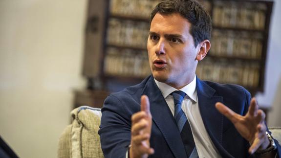 El presidente de Ciudadanos, Albert Rivera.