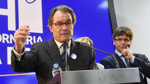 El expresidente de la Generalitat Artur Mas.