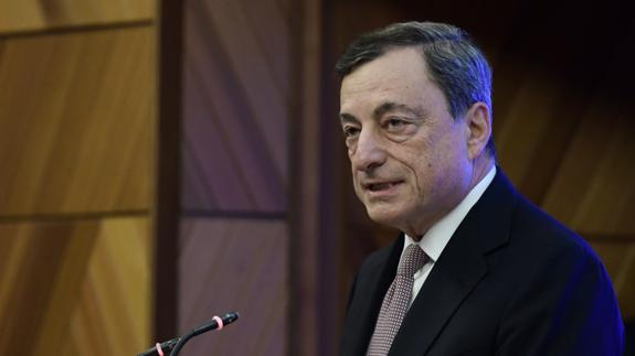 El presidente del BCE, Mario Draghi.