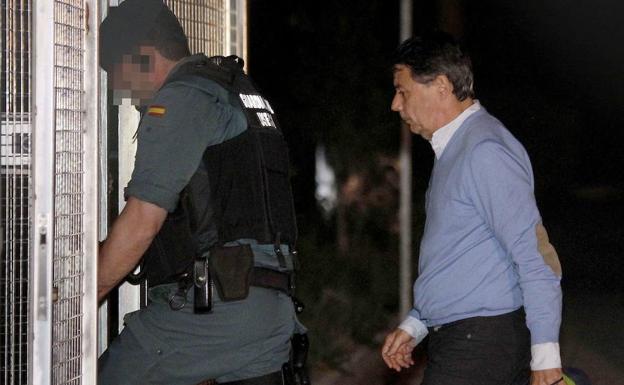 Detención de Ignacio González en la 'operación Lezo'.