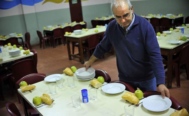 Comedor social.