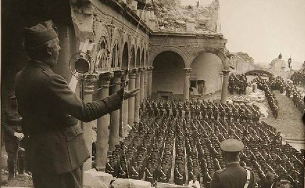 Franco, en Toledo. 