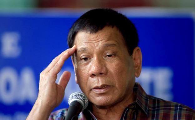 El presidente filipino, Rodrigo Duterte.