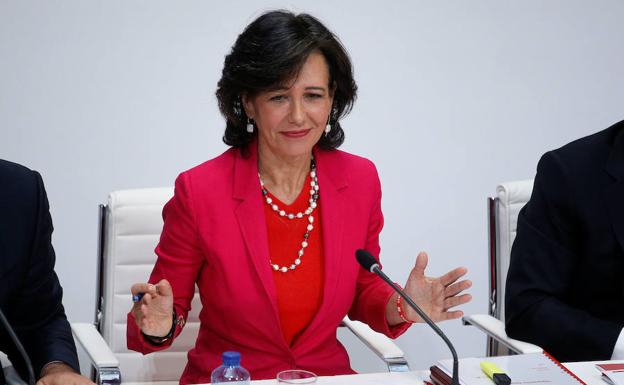 Ana Botín, presidenta del Santander.