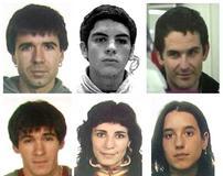 Los seis etarras más buscados. / REUTERS