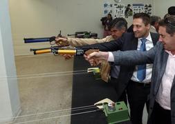 El Club Rey Pastor crea una galería de tiro en el centro de Logroño