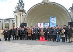 Logroño se suma a la lucha contra el Sida con una concentración en el Espolón