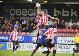 La UD Logroñés gana en Eibar y se mete en fase de ascenso