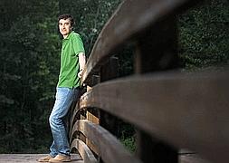 El escritor logroñés, José Ignacio Foronda./JUSTO RODRÍGUEZ