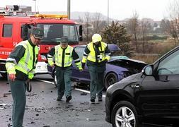 Imagen del lugar donde se ha producido el accidente / MIGUEL HERREROS