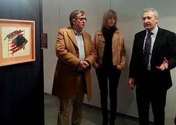 Del Río ha inaugurado la Muestra de Arte Joven de La Rioja en Calahorra